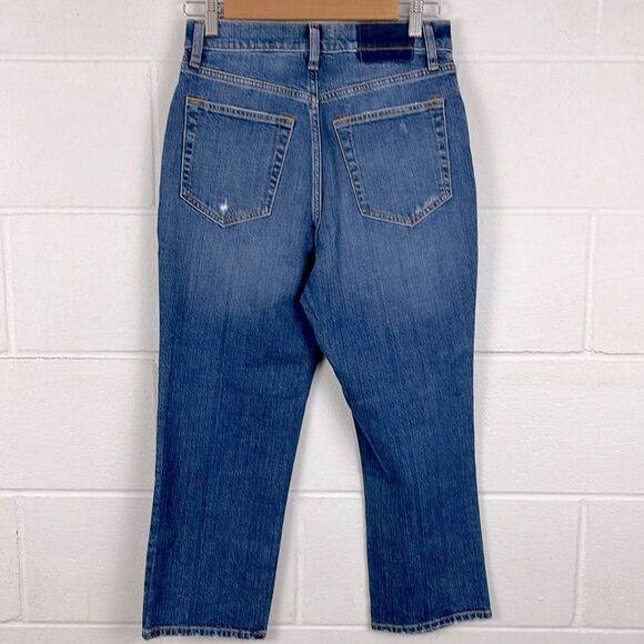 Abercrombie & Fitch women’s the ankle straight ultra high rise jean size 27 - Picture 4 of 6